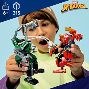 Lego 76338 Marvel Robot Savaşı: Örümcek Adam, Doktor Oktopus’a Karşı