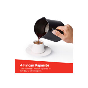 Okka Minio Türk Kahvesi Makinesi 4 Fincan Kapasiteli Sorgül Buğdayı - Ok004-54