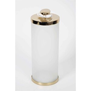 Volkan Gold Kavanoz 10*10*27 Cm Mtfk.0181