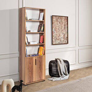 8103 Evm Kitaplık , 2 Kapaklı , 6 Bölmeli , 5 Raflı , Söğüt , Ofis , Çalışma Odası , Salon