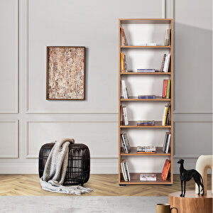 8123 Evm Kitaplık , 6 Bölmeli , 5 Raflı , Söğüt , Ofis , Çalışma Odası , Salon