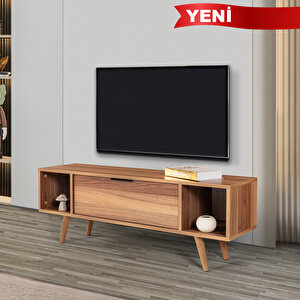 3325 Mesir 130 Cm ( Ahşap Ayakli , Metal Kulplu ) Tv Ünitesi , Söğüt , Tv Sehpası , Salon
