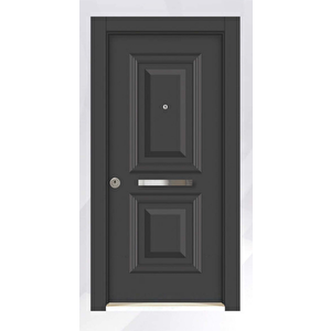 Pvc Seri 4002 Sağ Yön Çelik Kapı Antrasit