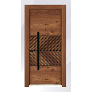 Lüks Seri 5005 Sağ Yön Çelik Kapı Saruhan