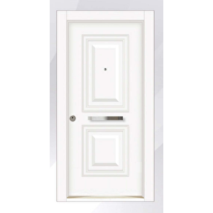 Pvc Seri 4001 Sağ Yön Çelik Kapı Beyaz