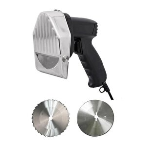 Elektrikli Döner Kesme Makinası Çift Bıçaklı