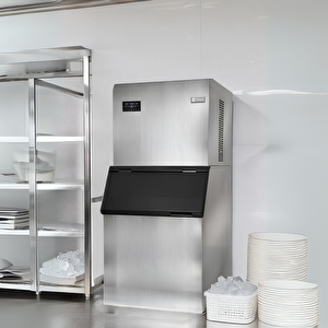 Endüstriyel Buz Makinesi 300 Kg/gün Küp