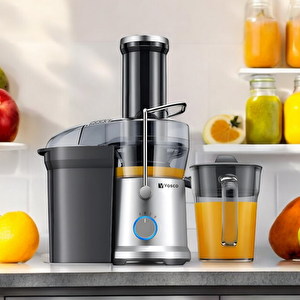 Vhs-je2106a Katı Meyve Sıkacağı - 1200w Yüksek Güçlü, 1250ml Hazneli, Bpa İçermeyen Profesyonel Sıkacak