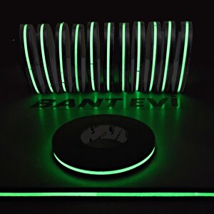 Fosforlu Kaydırmaz Bant İnce 2.5cmx25mt Fotolümenli Merdiven Bandı