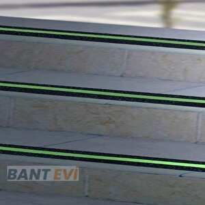 Fosforlu Kaydırmaz Bant İnce 2.5cmx25mt Fotolümenli Merdiven Bandı