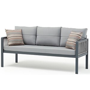 Salerno Bahçe Balkon Üçlü Koltuk