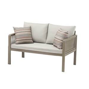 Genova Bahçe Balkon İkili Koltuk