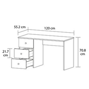 Duru No.2 Modern Çalışma Masası
