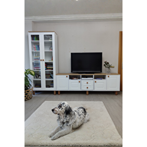 Life Tv Ünitesi Ve Kitaplık Seti %100 Mdf