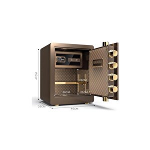 Armor Serisi Dijital Şifreli & Parmak İzli Akıllı ve Ağır Çelik Kasa A1D50-1