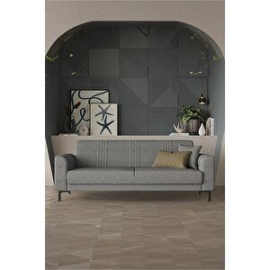 Mitra Üçlü Salon ve Oturma Odası Kanepe Gri