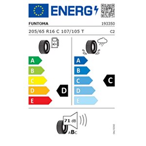 205/65 R16 C Tl 107/105t 8pr Vanfun Kamyonet Yaz Lastiği (üretim Tarihi:2025)