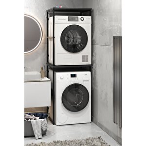 Çamaşır Makinesi Dolabı Kurutma Makinesi Dolabı Metal Banyo Dolabı Seda Antrasit