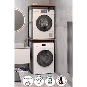 Çamaşır Makinesi Dolabı Kurutma Makinesi Dolabı Metal Banyo Dolabı Seda Çam