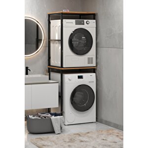 Çamaşır Makinesi Dolabı Kurutma Makinesi Dolabı Metal Banyo Dolabı Seda Çam