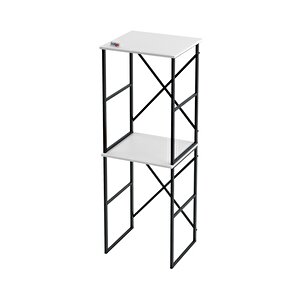 Çamaşır Makinesi Dolabı Kurutma Makinesi Dolabı Metal Banyo Dolabı Seda Beyaz