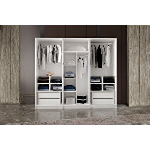 Tins 6 Kapılı Camlı Yatak Odası Takımı