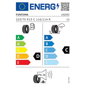 225/70 R15 C Tl 116/114r 10pr Vanfun Kamyonet Yaz Lastiği (üretim Tarihi:2025)
