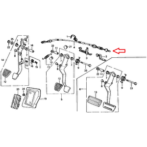 Debriyaj Teli Civic 1988-1991