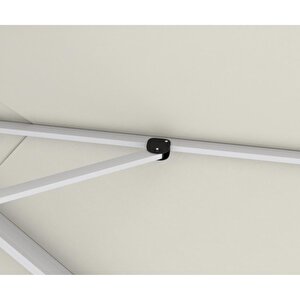 Mykonos Alümi̇nyum Gövdeli̇ Bahçe Şemsi̇yesi̇ (antrasi̇t) Ayak Dahi̇l