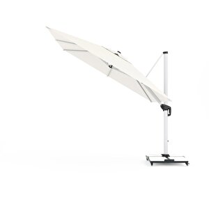 Mykonos Alümi̇nyum Gövdeli̇ Bahçe Şemsi̇yesi̇ (antrasi̇t) Ayak Dahi̇l