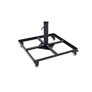 Mykonos Alümi̇nyum Gövdeli̇ Bahçe Şemsi̇yesi̇ (antrasi̇t) Ayak Dahi̇l