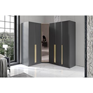 Talic 6 Kapılı Köşe Gardırop