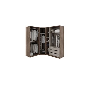 Talic 6 Kapılı Köşe Gardırop