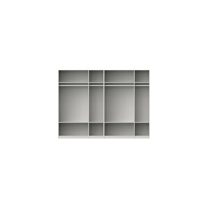 Lutie 6 Kapaklı Dolap