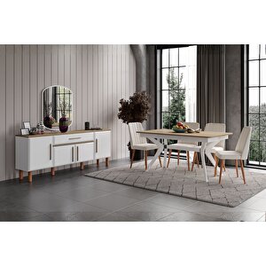 Lucca Yemek Odası Takımı