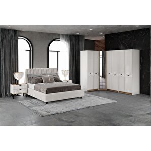 Dras 7 Kapılı Köşe Yatak Odası Takımı