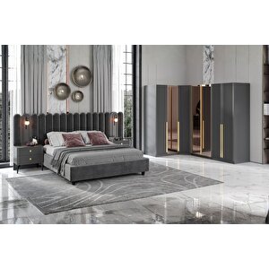 Talic 7 Kapılı Köşe Yatak Odası Takımı