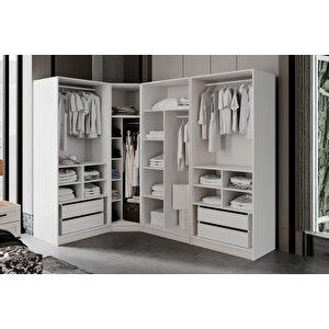 Talic 7 Kapılı Köşe Yatak Odası Takımı