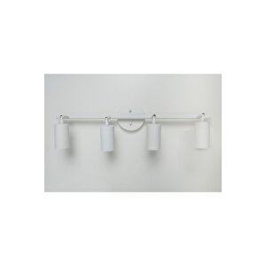 4'lü Spot Gu10 Ampül Dahil Eslitme Aplik