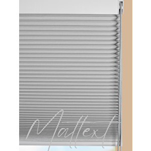 Gri  25mm Blackout Honeycomb Perde 110x240 cm