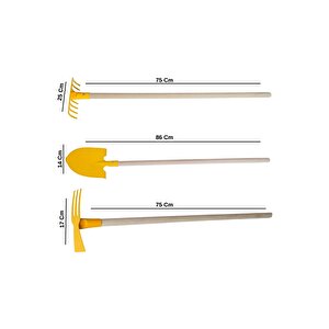 Delux 3'lü Bahçe Seti