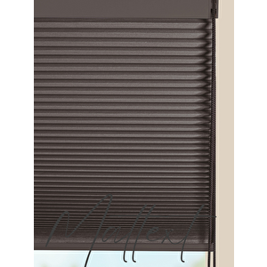 Antrasit  25mm Blackout Honeycomb Perde 90x200 cm
