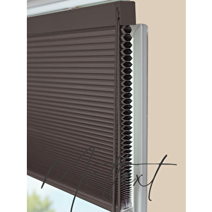 Antrasit  25mm Blackout Honeycomb Perde 90x200 cm