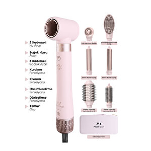 Ks-611 Airbreeze 6 Başlıklı Saç Şekillendirme Ve Kurutma Seti - Bukle, Hacim, Hızlı Kurutma