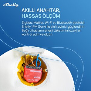 1pm Gen4 Enerji Ölçümlü 16a Akıllı Röle