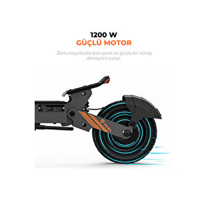 Yadea-g10 Elektrikli Scooter 800w-1200w Güç – 50km Menzil, Dokunmatik Ekran, Çift Süspansiyon
