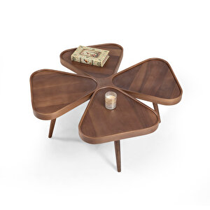 İnci Orta Sehpa Ceviz Ceviz