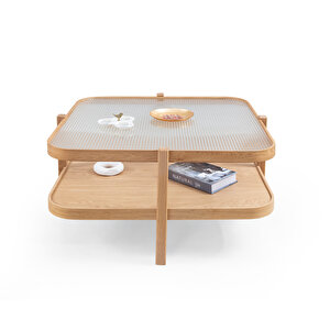 Alaska Camlı Orta Sehpa