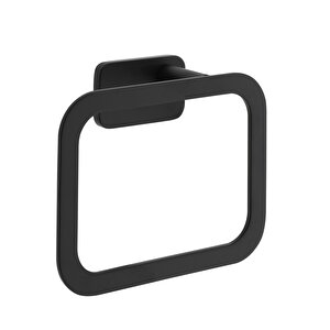 Vitra A4413236 Base 600 Halka Havluluk, Mat Siyah