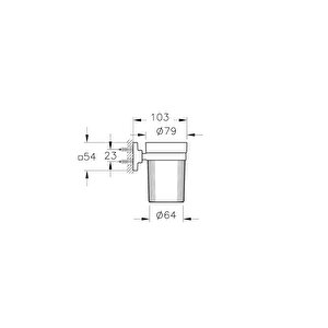 Vitra A44806 Root Diş Fırçalığı, Krom
